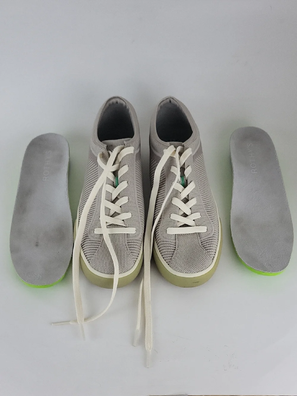 Women's Rothy's Lace Up Knit Sneakers Size 9